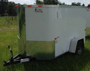 Single axle enclosed trailer for sale