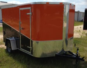 7 X 14 Enclosed Cargo Trailer - Single Axle (Ranger Series)