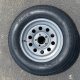 Silver 15" Modular Steel Wheel w/ 205/75 Bias Ply Tire Spare (5-lug)