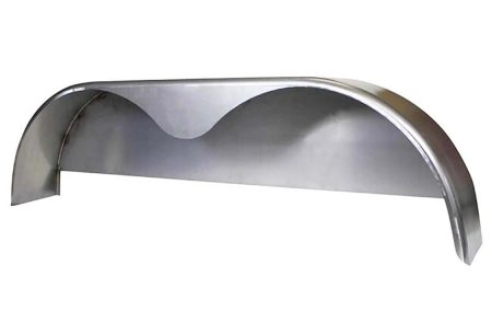 7' Wide Aluminum Fender with Backing Plate (sold in pairs)