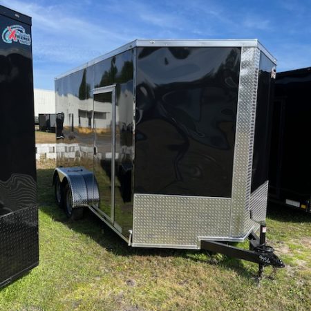 7 X 14 Enclosed Cargo Trailer - Tandem Axle - Xtreme Cargo Trailers