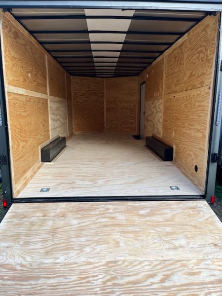 8.5 X 20 Auto Carrier - Car Hauler with Blackout Package (Xtreme Cargo Trailers)