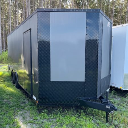 8.5 X 20 Auto Carrier - Car Hauler with Blackout Package (Xtreme Cargo Trailers)