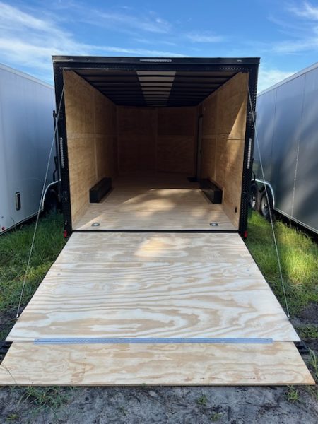 8.5 X 20 Auto Carrier - Car Hauler with Blackout Package (Xtreme Cargo Trailers)