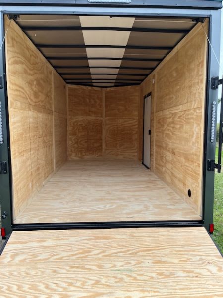 7 X 14 Enclosed Cargo Trailer - Tandem Axle with Blackout Package (Xtreme Cargo Trailers)