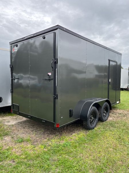 7 X 14 Enclosed Cargo Trailer - Tandem Axle with Blackout Package (Xtreme Cargo Trailers)